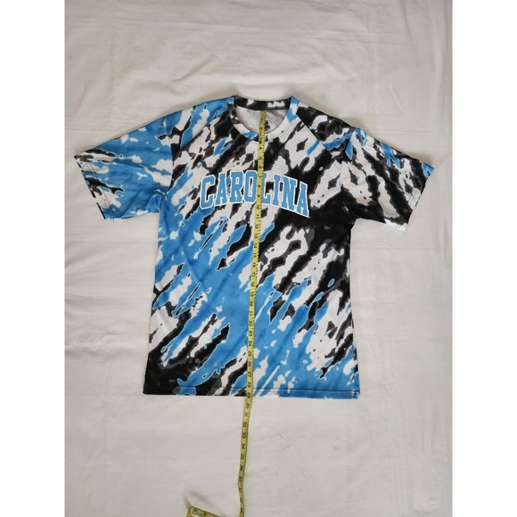 Badger Men's CALIFORNIA Tie Dri Performance Shirt Blue Black White Size Large - Picture 9 of 11